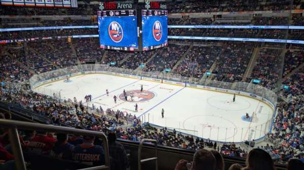 UBS Arena, section: 203, row: 5, seat: 17