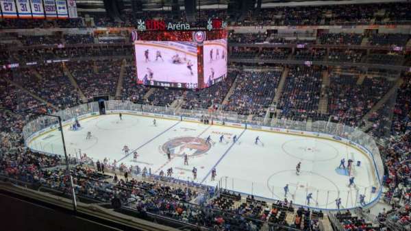 UBS Arena, section: 304, row: 2, seat: 17