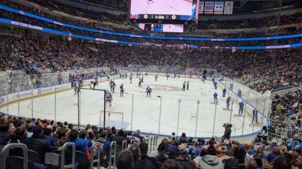 UBS Arena, section: 119, row: 15, seat: 15