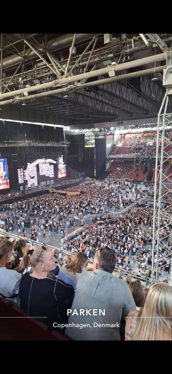 Parken Stadium, section: C9, row: 12, seat: 140