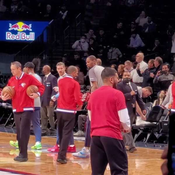 Barclays Center, section: 19, row: 2, seat: 3