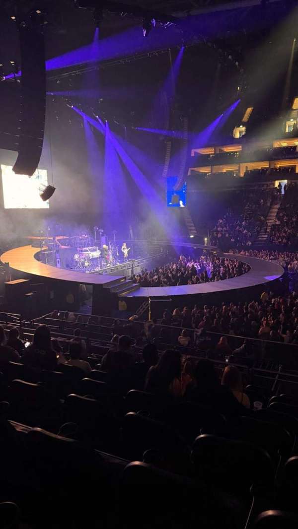 The O2, London, section: 101, row: R, seat: 45