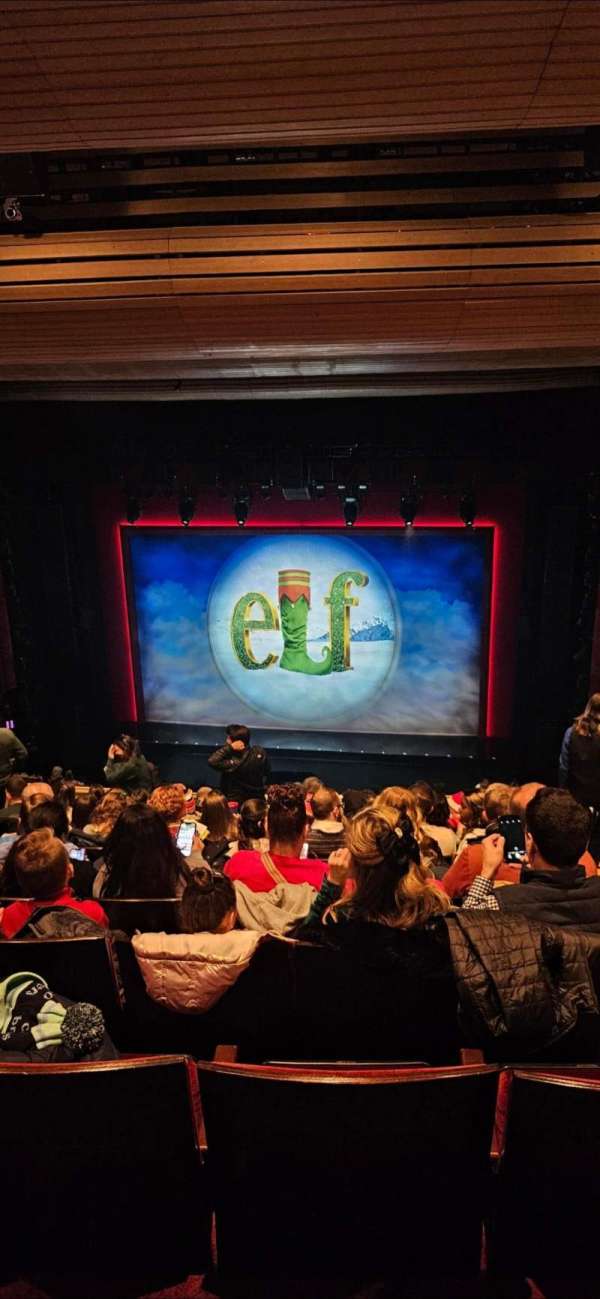 Marquis Theatre, section: Mezzanine R, row: H, seat: 10