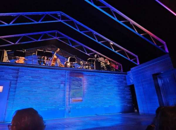 Booth Theatre, section: Orchestra C, row: BB, seat: 105
