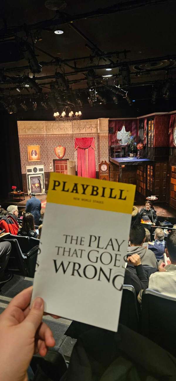 New World Stages - Stage 4, section: Orchestra R, row: M, seat: 4