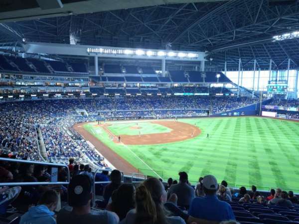 LoanDepot Park, section: 201, row: 11, seat: 1