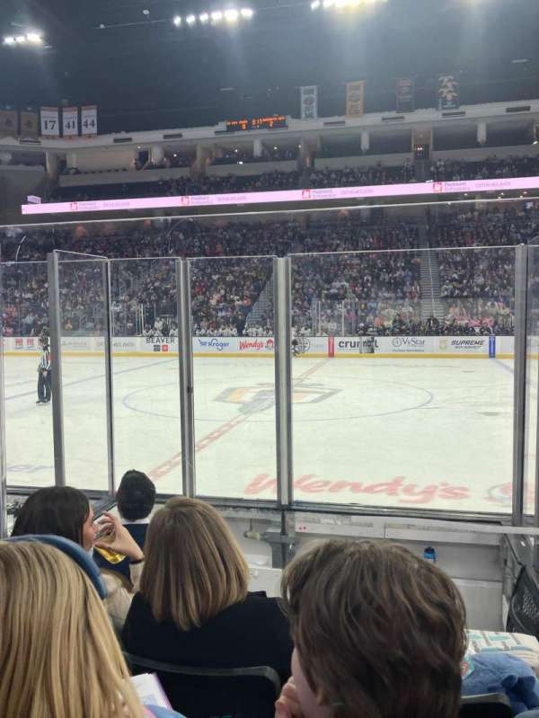 Gas South Arena, section: 118, row: e, seat: 2