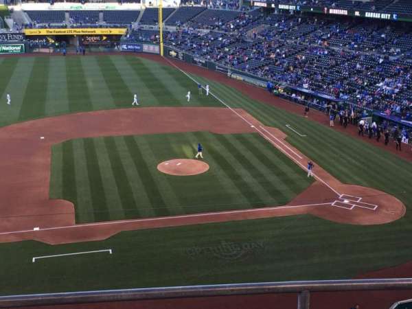 Kauffman Stadium, section: 411, row: C, seat: 19