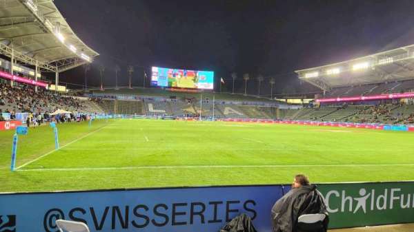 Dignity Health Sports Park, section: 103, row: A, seat: 9