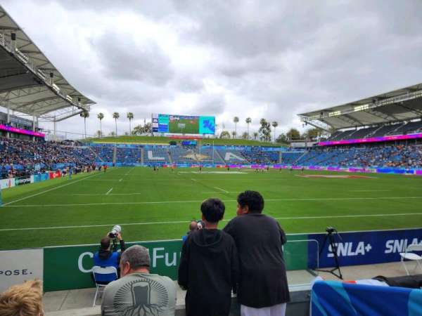 Dignity Health Sports Park, section: 103, row: C, seat: 1