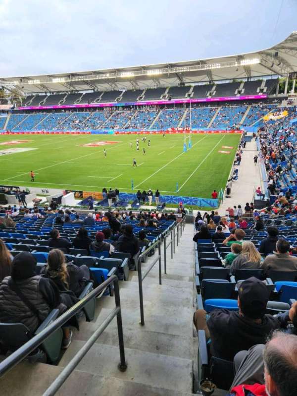 Dignity Health Sports Park, section: 106, row: z, seat: 20