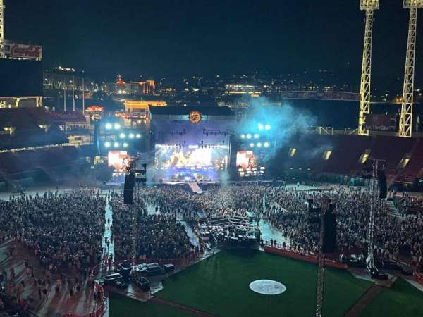 Great American Ball Park, section: 521, row: F, seat: 1