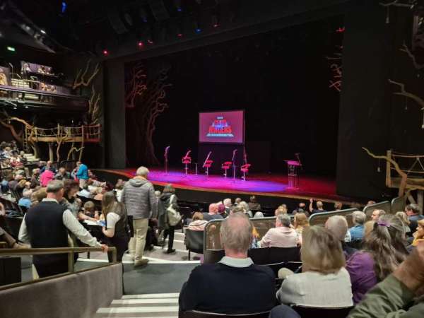 Gillian Lynne Theatre, section: Stalls, row: N, seat: 24
