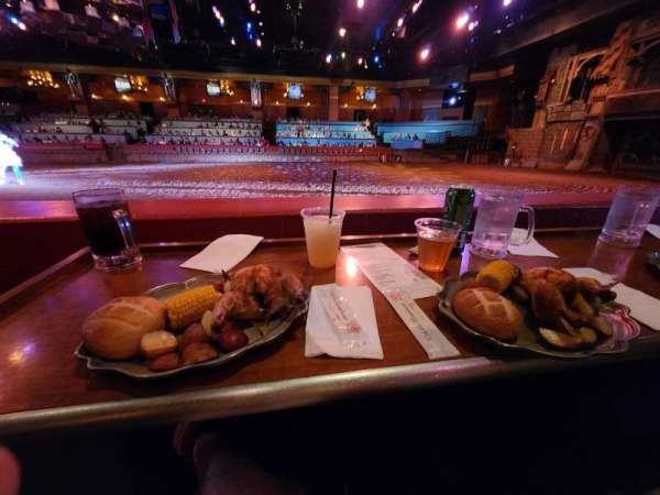 Tournament of Kings Arena, section: Ireland, row: A, seat: 1