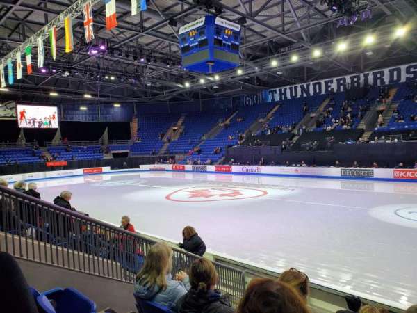 Thunderbird Arena, section: 102, row: 7, seat: 6