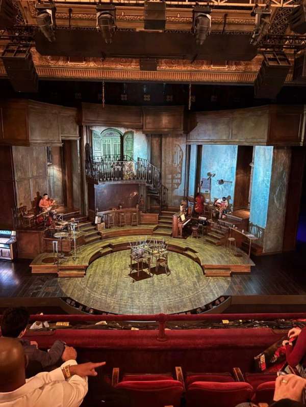 Walter Kerr Theatre, section: Mezzanine C, row: D, seat: 108