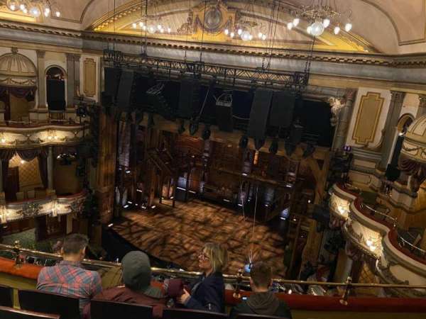 Victoria Palace Theatre, section: Grand Circle, row: D, seat: 8