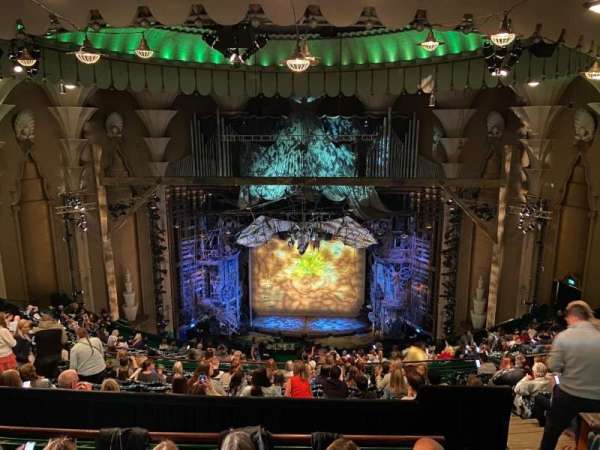 Apollo Victoria Theatre, section: Dress Circle, row: S, seat: 21
