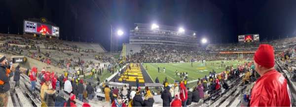 Kinnick Stadium, section: 109, row: 16, seat: 16