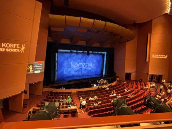 Main Stage at the Lied Center, section: Balcony L, row: A, seat: 217