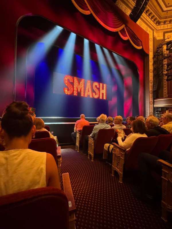 Imperial Theatre, section: Orchestra L, row: D, seat: 1
