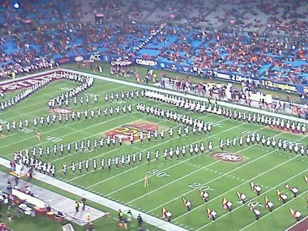 Bank of America Stadium, section: 507, row: 20, seat: 6