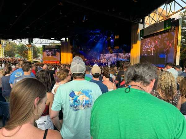Coastal Credit Union Music Park at Walnut Creek, section: 4, row: P, seat: 23