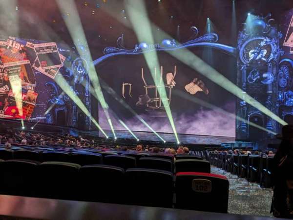 Michael Jackson One Theatre, section: 204, row: aa, seat: 8