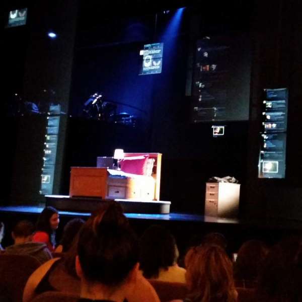 Music Box Theatre, section: Orchestra R, row: G, seat: 108
