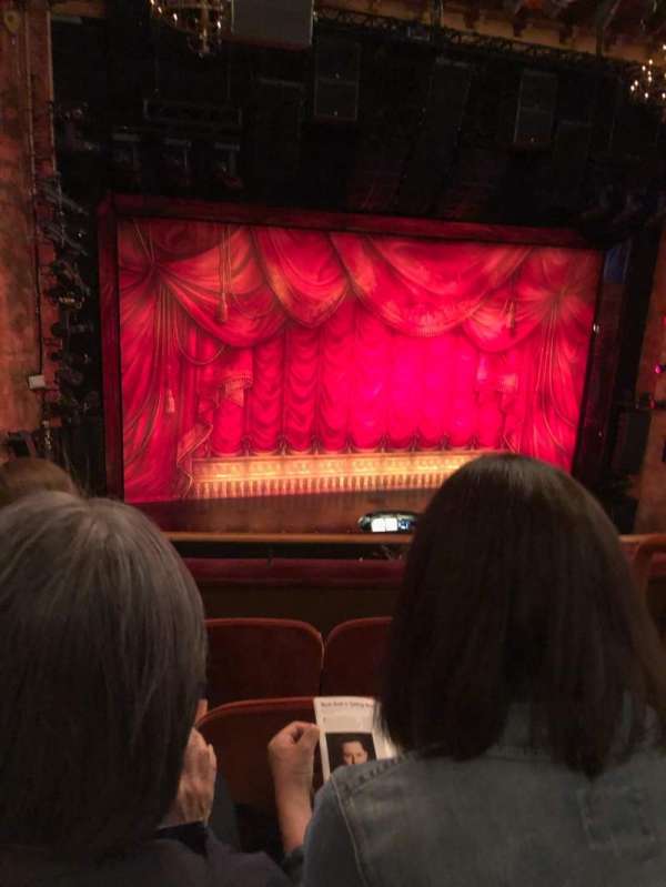 August Wilson Theatre, section: Mezzanine L, row: D, seat: 5