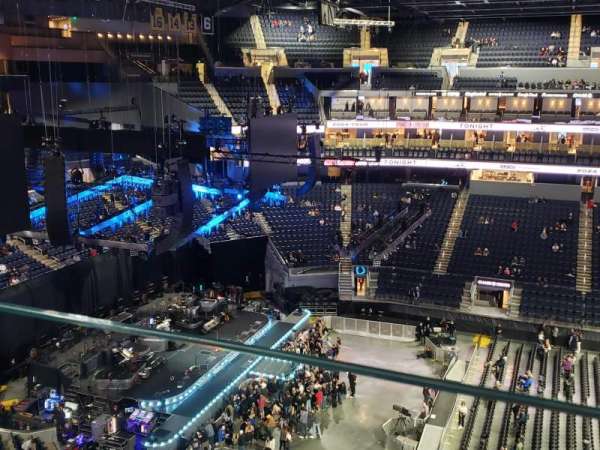 Chase Center, section: 220, row: WCA, seat: 18