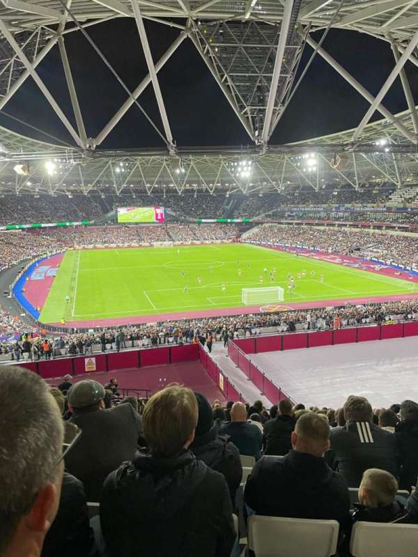 London Stadium, section: 247, row: 52, seat: 74