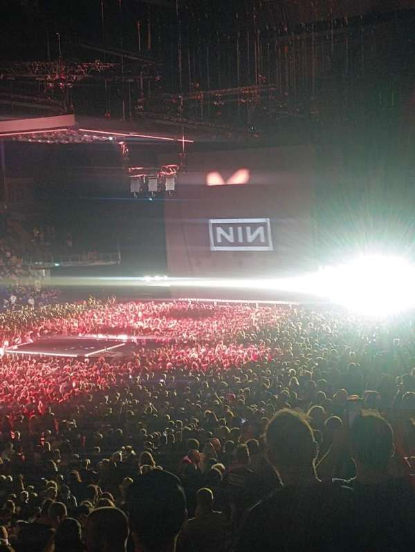 The O2, London, section: 109, row: Y, seat: 275