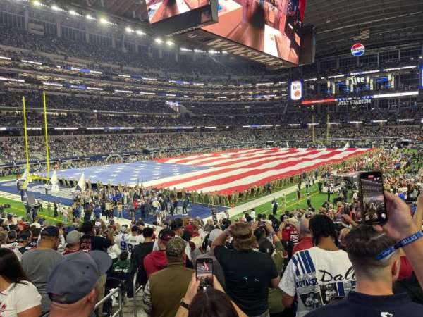 AT&T Stadium, section: 144, row: 21, seat: 33