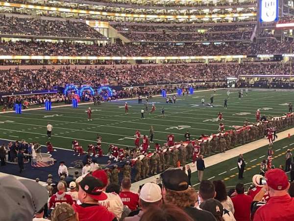 AT&T Stadium, section: 144, row: 21, seat: 33