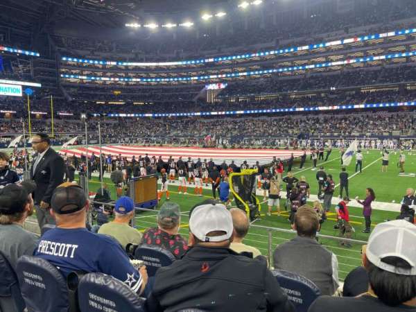 AT&T Stadium, section: C133, row: 4, seat: 12
