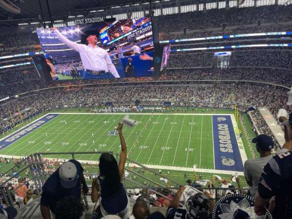 AT&T Stadium, section: 439, row: 12, seat: 22