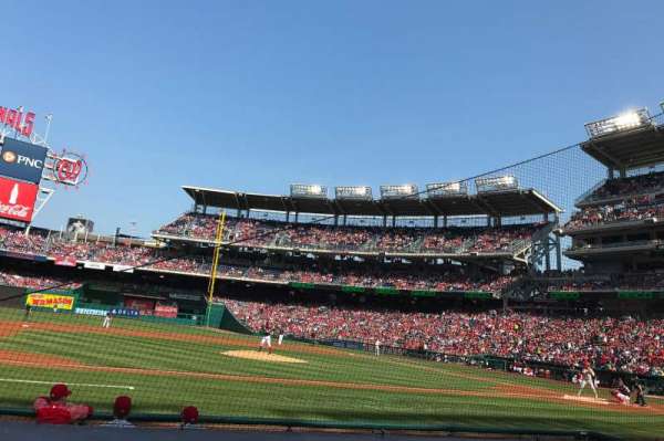Nationals Park, section: 116, row: G, seat: 10
