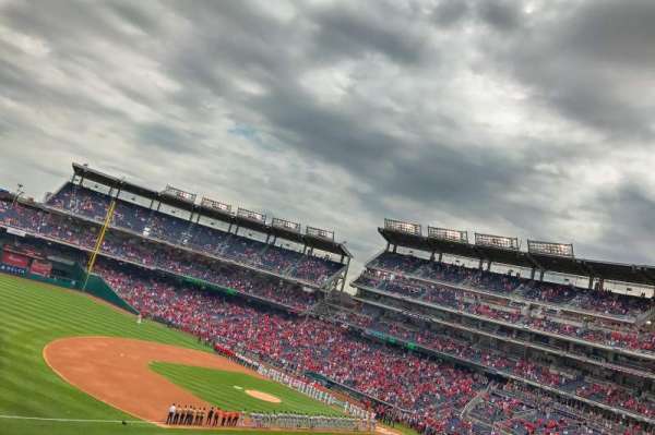 Nationals Park, section: 205, row: G, seat: 11