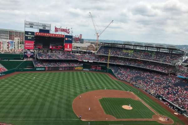 Nationals Park, section: 406, row: J, seat: 12