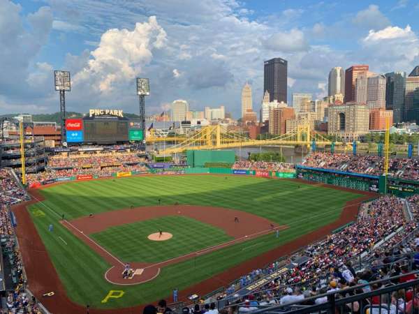 PNC Park, section: 314, row: F, seat: 9