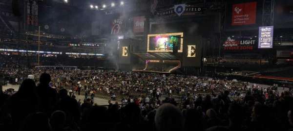 Chase Field, section: 114, row: 35, seat: 23