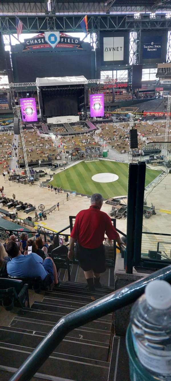 Chase Field, section: 318, row: 9, seat: 1