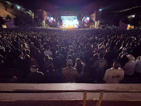 Red Rocks Amphitheatre, section: Handicap, row: 70, seat: 18-21