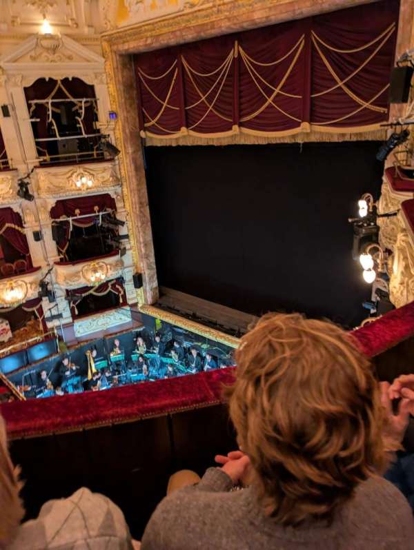 Theatre Royal Newcastle, section: Upper Circle, row: B, seat: 3