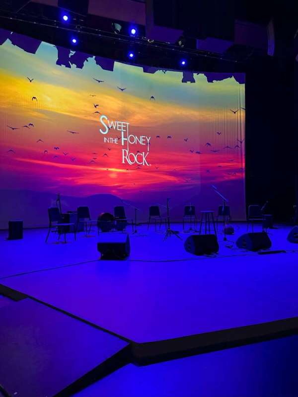 HOPE Center for the Arts, section: ORCHESTRA B, row: 1, seat: 1