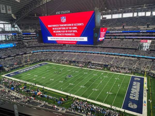 AT&T Stadium, section: 439, row: 2, seat: 13
