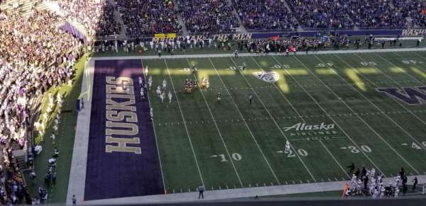 Husky Stadium, section: 310, row: 11, seat: 1