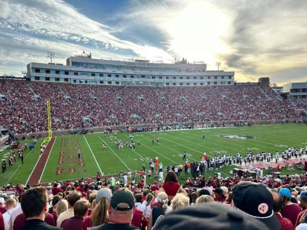 Bobby Bowden Field at Doak Campbell Stadium, section: 113, row: 40, seat: 6
