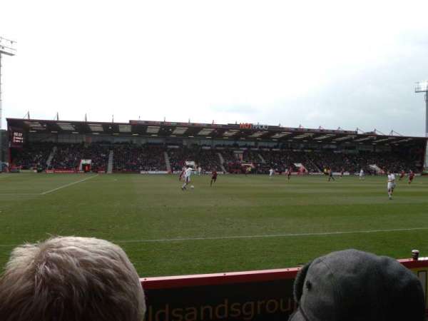 Vitality Stadium, section: 22, row: C, seat: 192